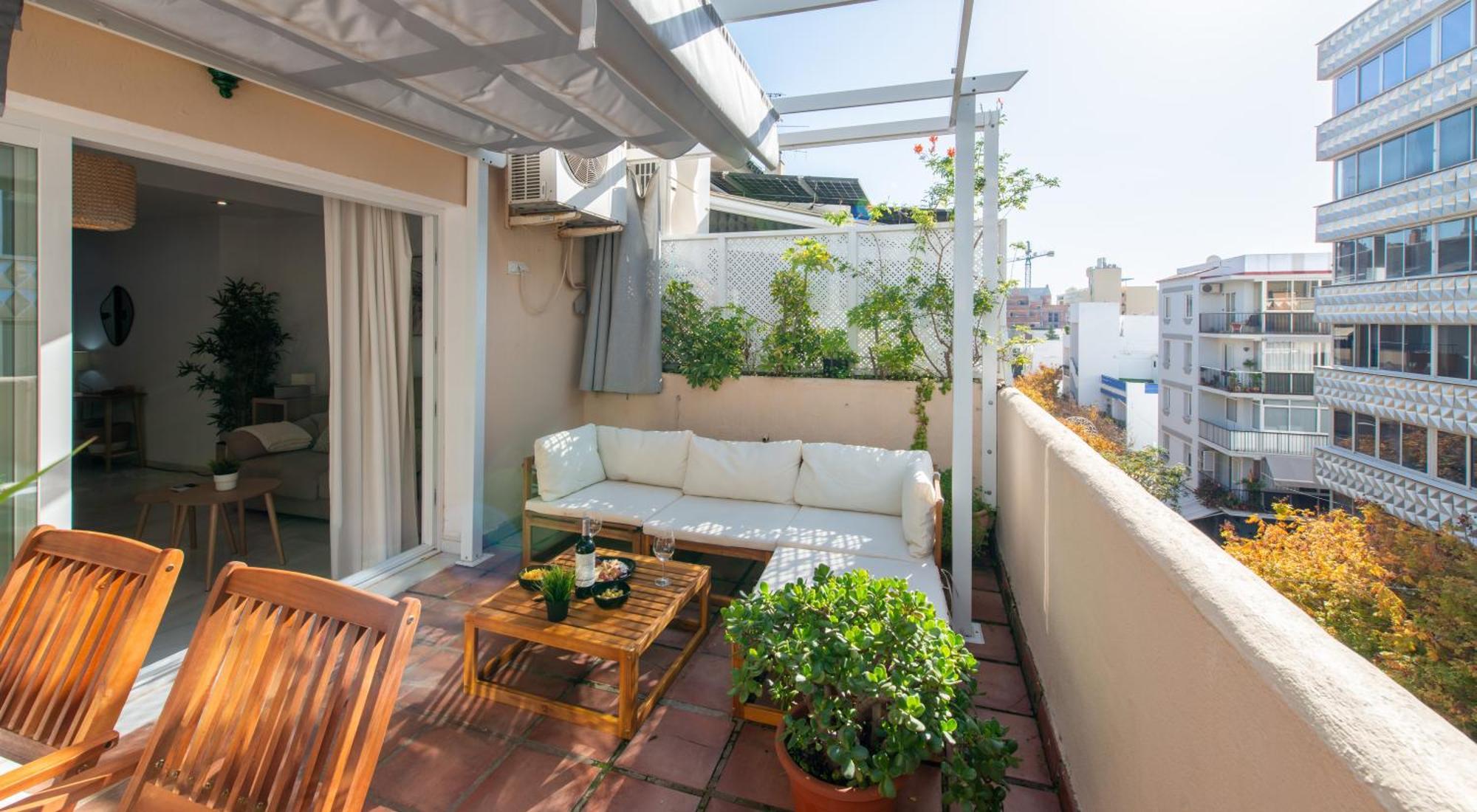 Penthouse With Terrace In Marbella- Costa Del Sol Lägenhet Exteriör bild
